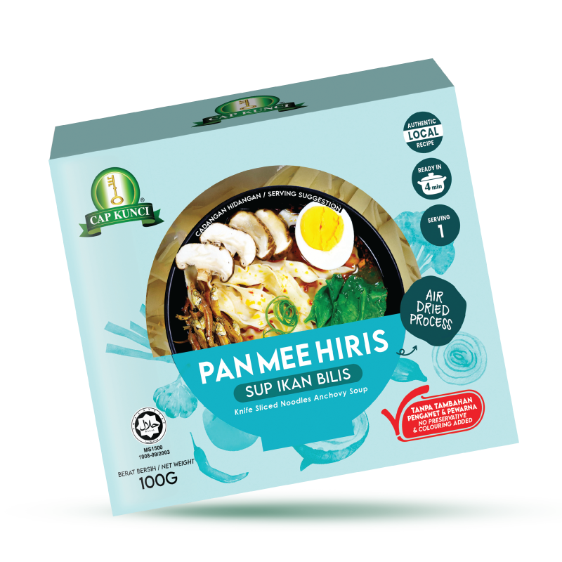 Pan Mee Hiris (Anchovy Soup)